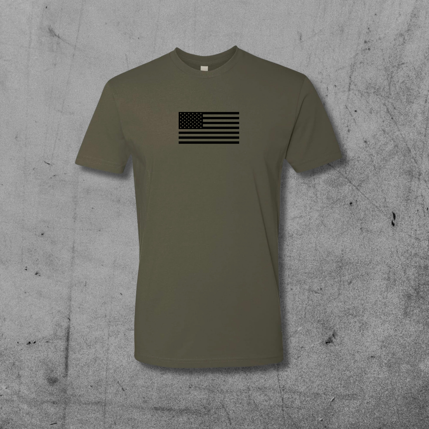 USA Flag (Green/Black)