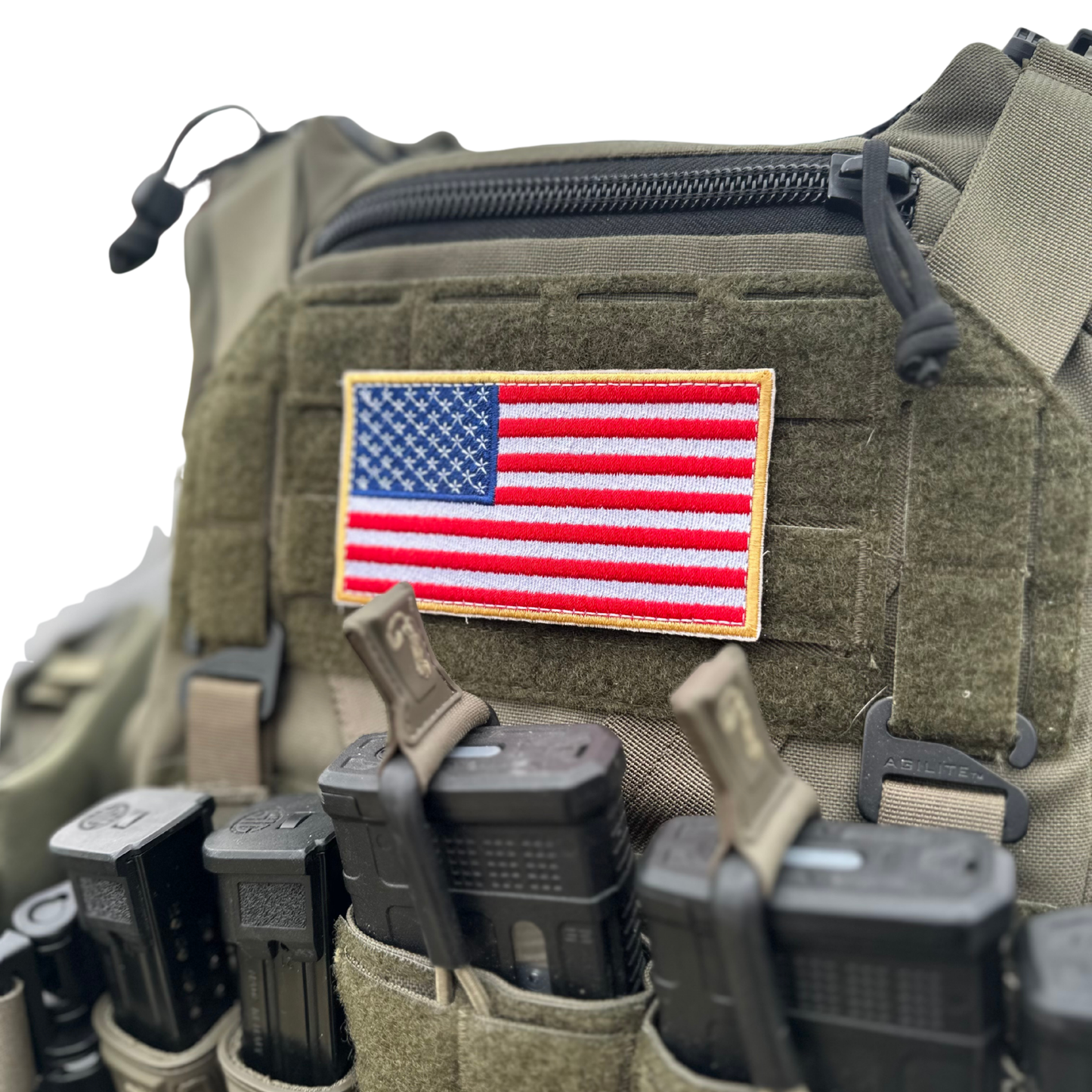 4.5" American Flag Patch