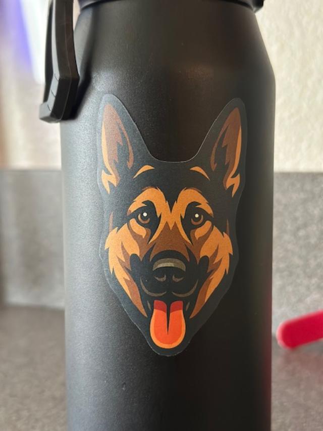 German Shepherd K9 3" Sticker