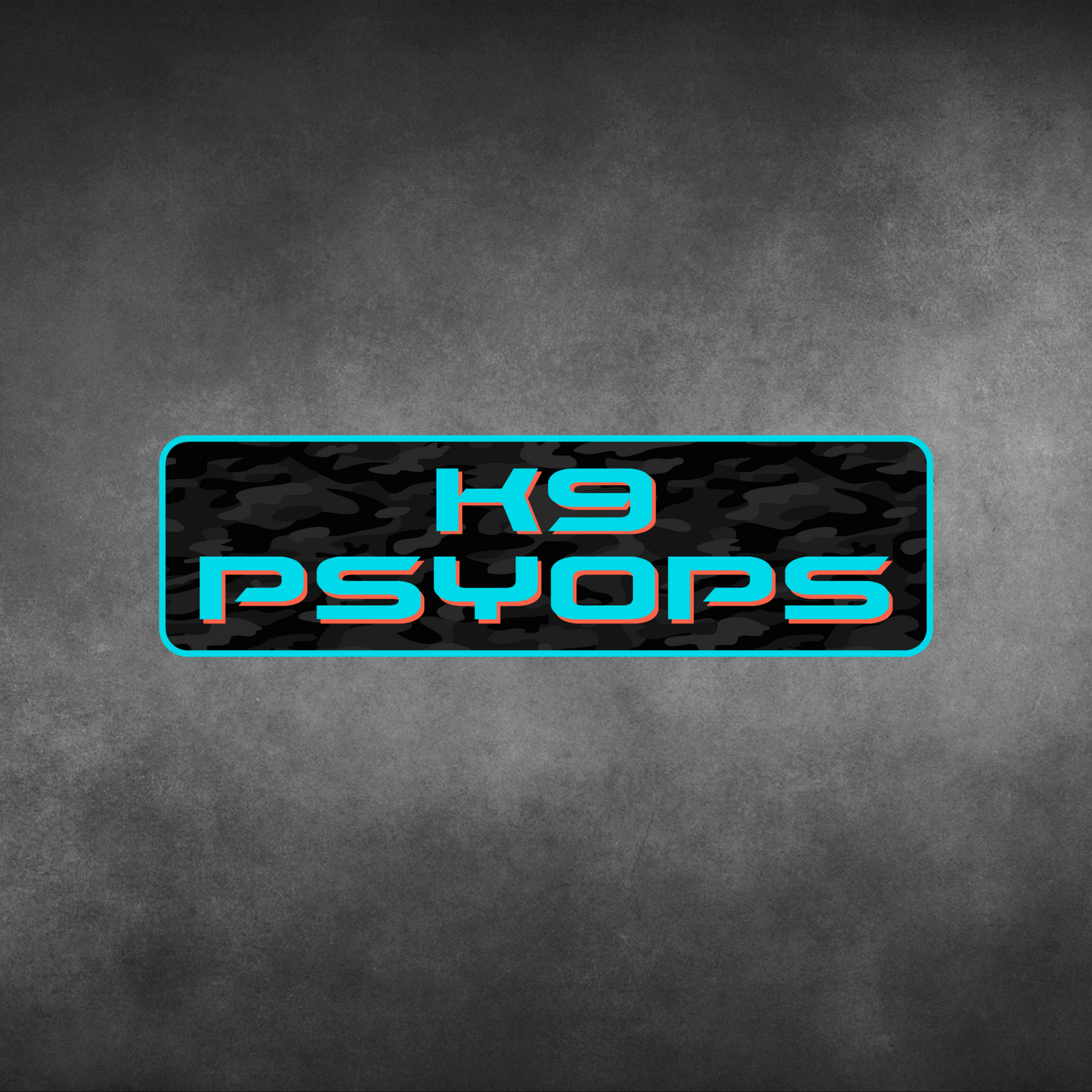 K9 Psyops 3.5" Sticker