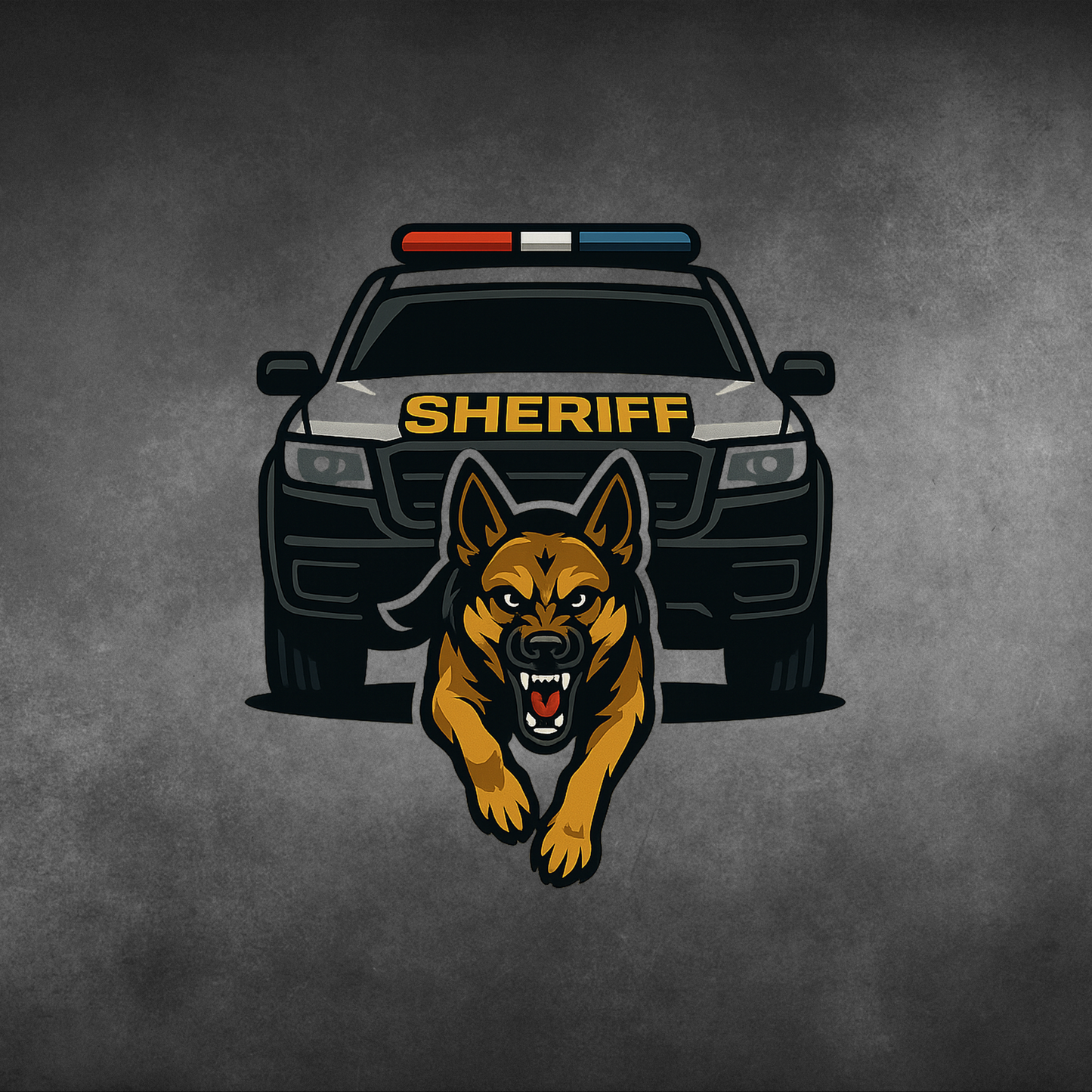Sheriff K9 3” Sticker