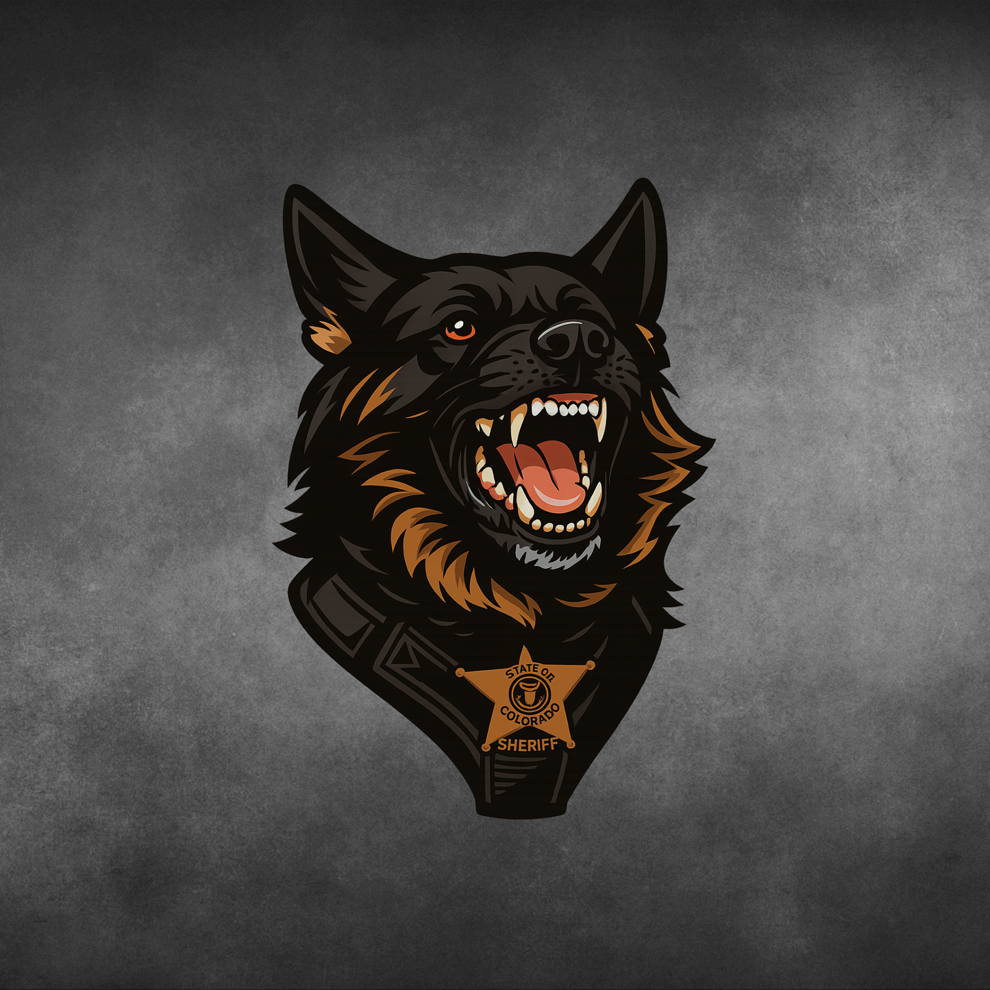 K9 Rico 3” Sticker