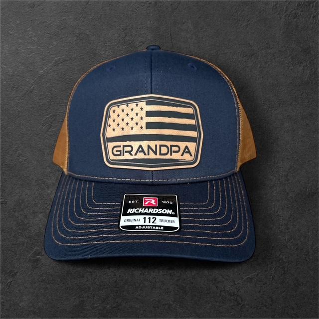 USA Flag Grandpa Snapback