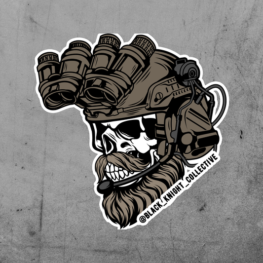 NVG Skull 3" Sticker