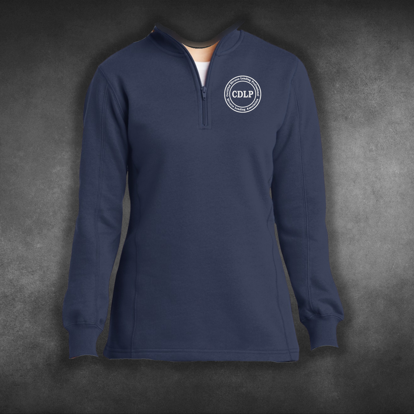 CDLP Women's 1/4 Zip Sweatshirt