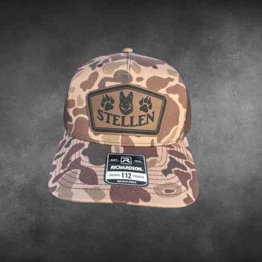 "STELLEN" Snapback in Bark Duck Camo