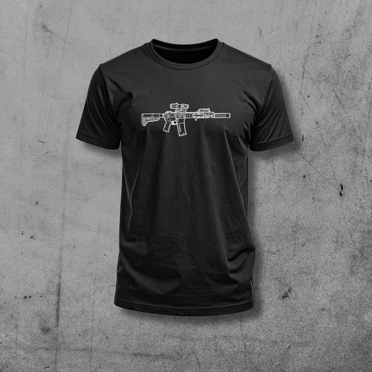AR15 Graphic Tee (Black)