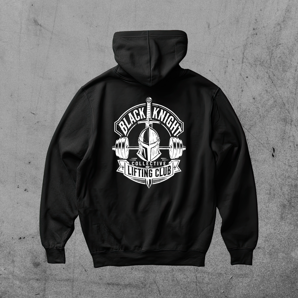 Black Knight Collective Weight Lifting Club Hoodie