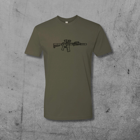 AR15 Graphic Tee (Green)