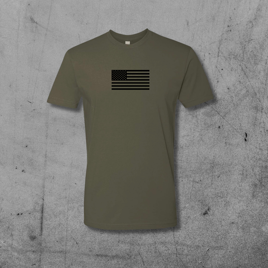 USA Flag (Green/Black)