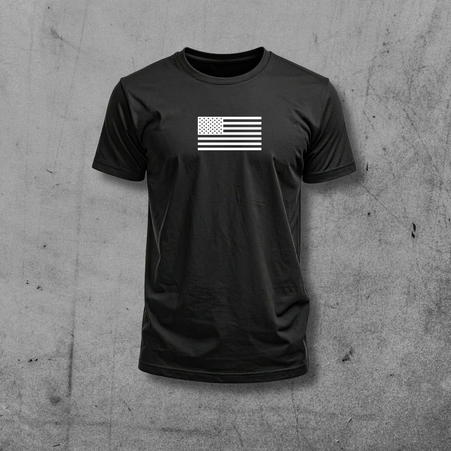 USA Flag (Black/White)
