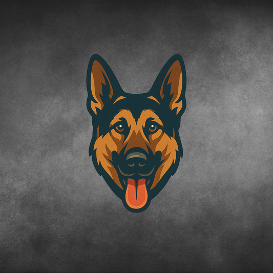 German Shepherd K9 3" Sticker