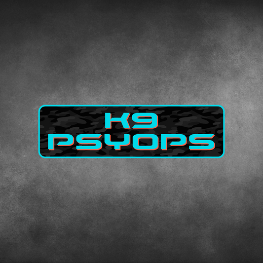 K9 Psyops 3.5" Sticker