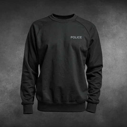 "POLICE" Crew Sweatshirt