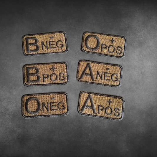 Blood Type ID Patches (2 Pack)